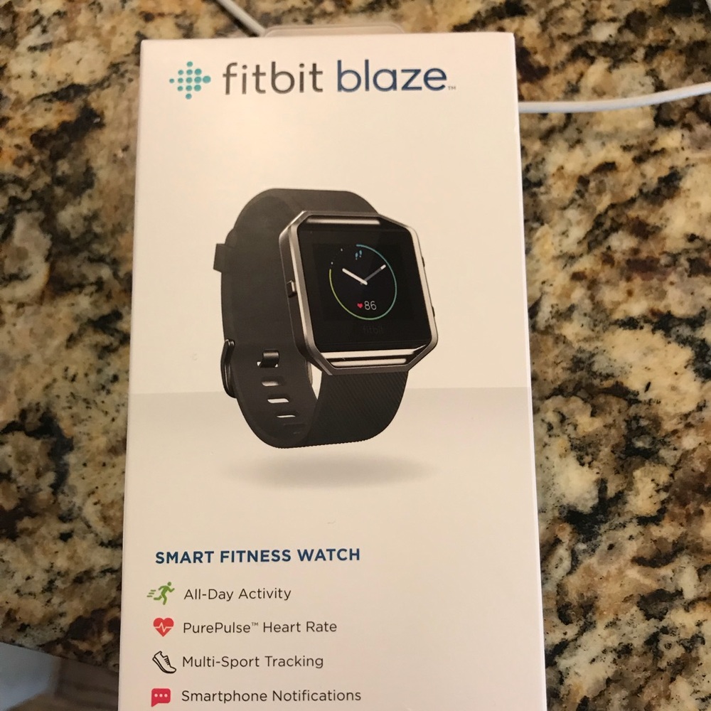 Fitbit blaze gently loved with box